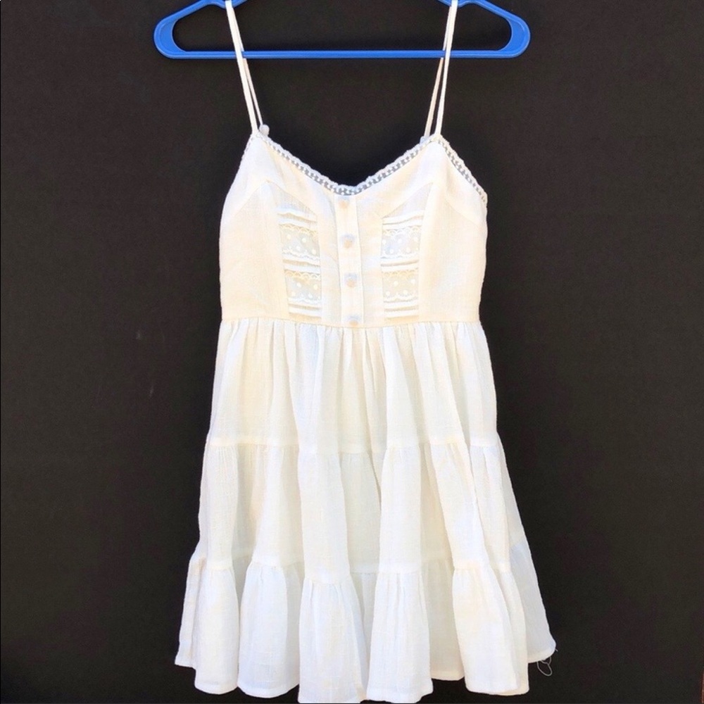 Princess Polly Size 6 White Dlaney Lace Dress - Picture 8 of 10